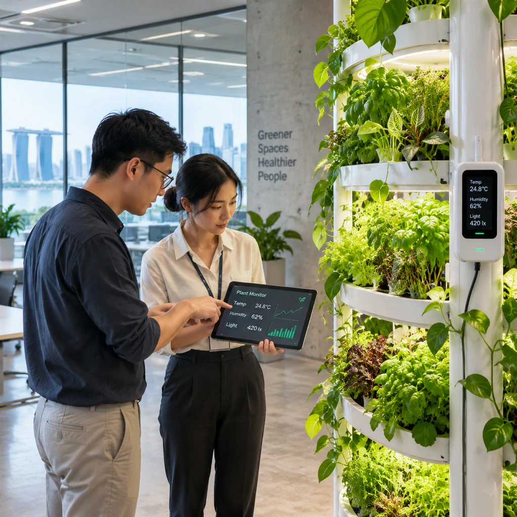 Greenairy入围TC Disrupt 2026:智能植物塔降解VOC与量产考验
