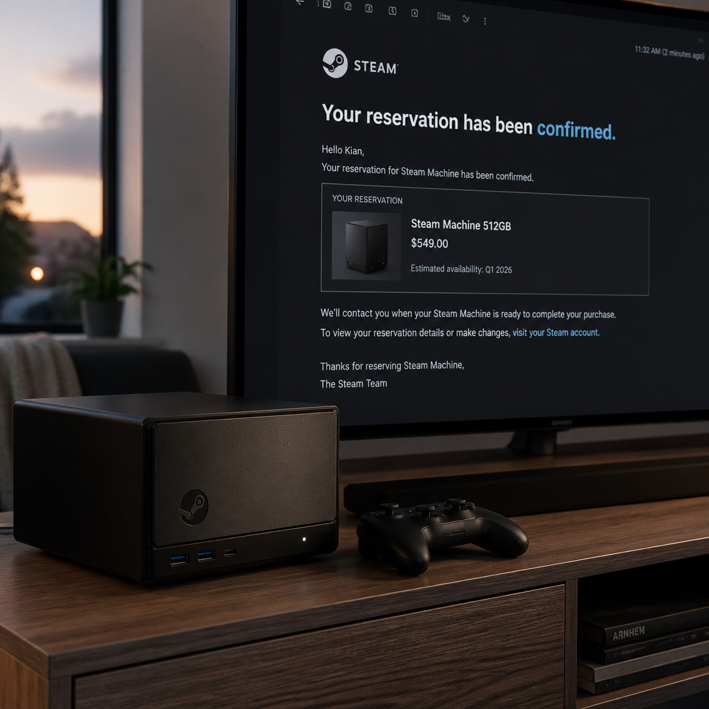 1049 美元还要抽签，Steam Machine 被 AI 硬件通胀撞了一下