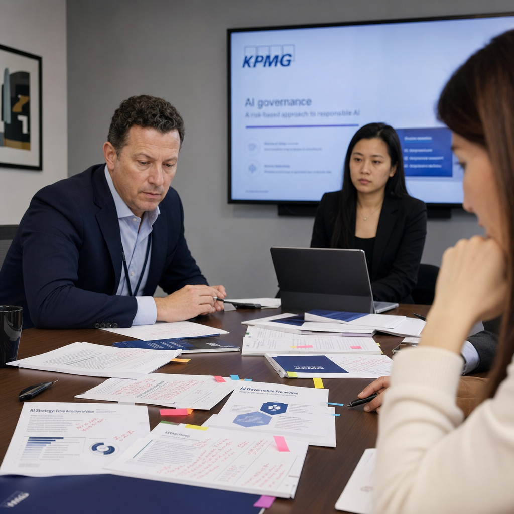 KPMG撤下AI报告：卖可信AI的人，先丢了事实核验