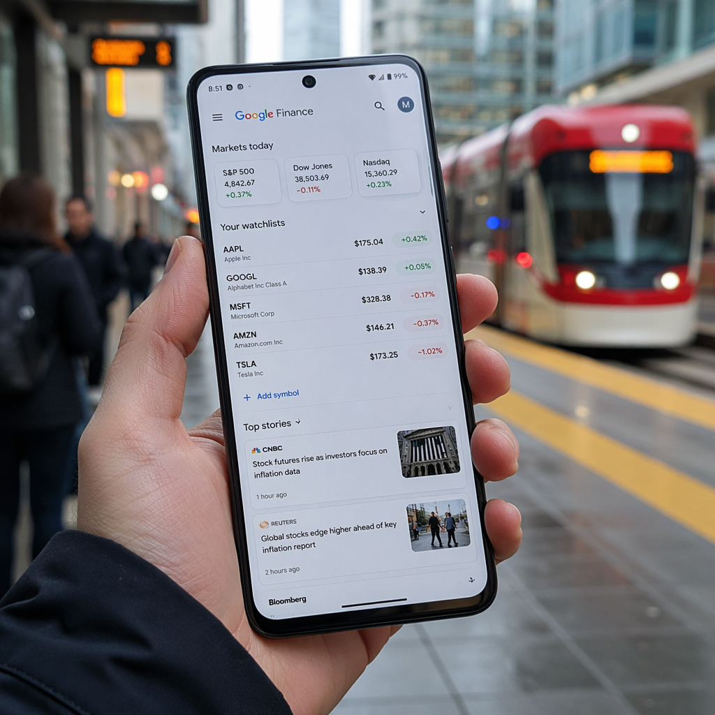 Google Finance 推出独立 Android 应用，AI 开始正面碰财经信息市场