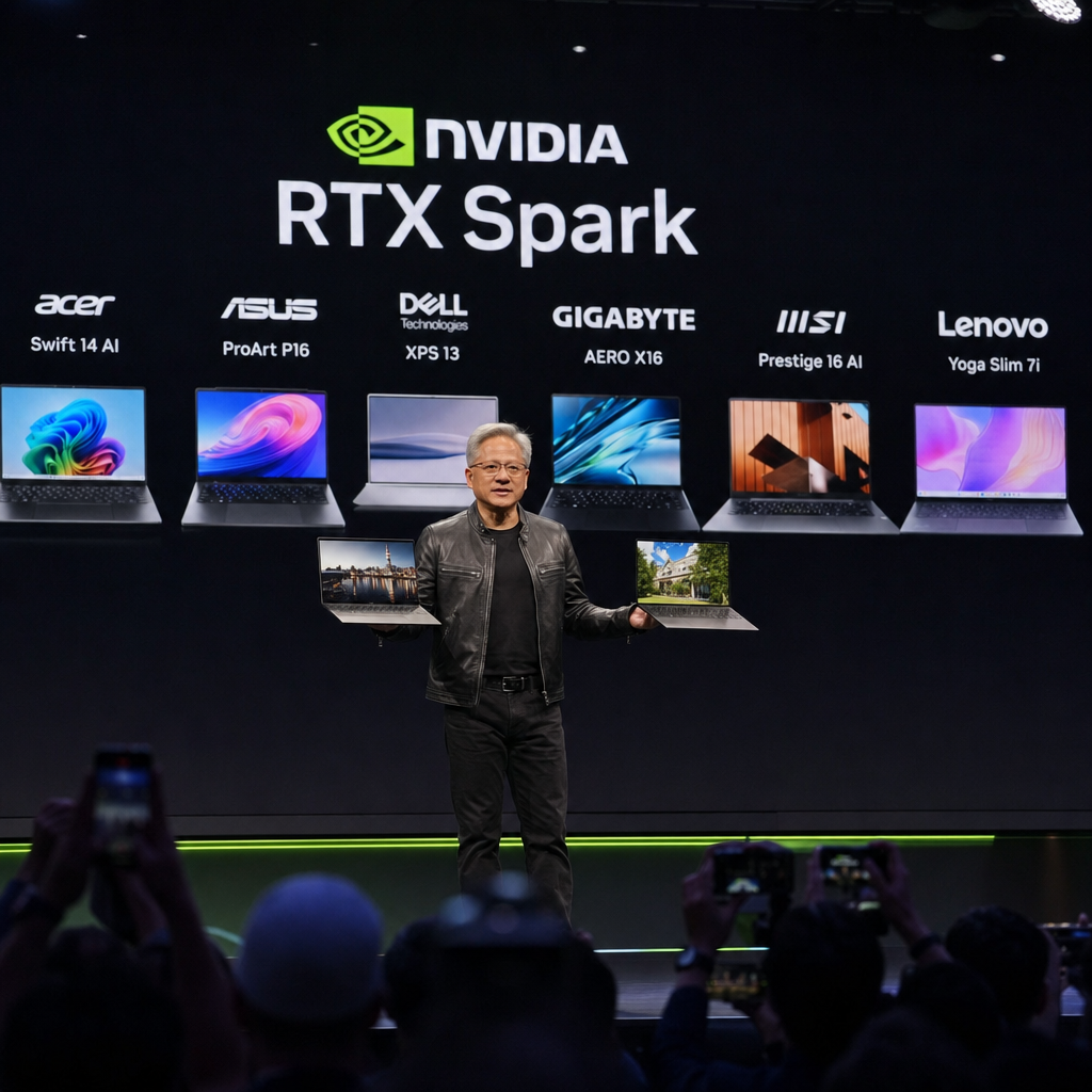RTX Spark 进了 PC 心脏：英伟达上桌了，但 Windows 阵营还没赢