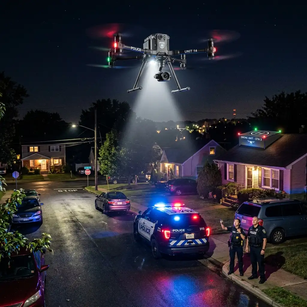 当警用无人机开始追车、送急救药：BRINC 想把“空中警察”变成 911 的新常态