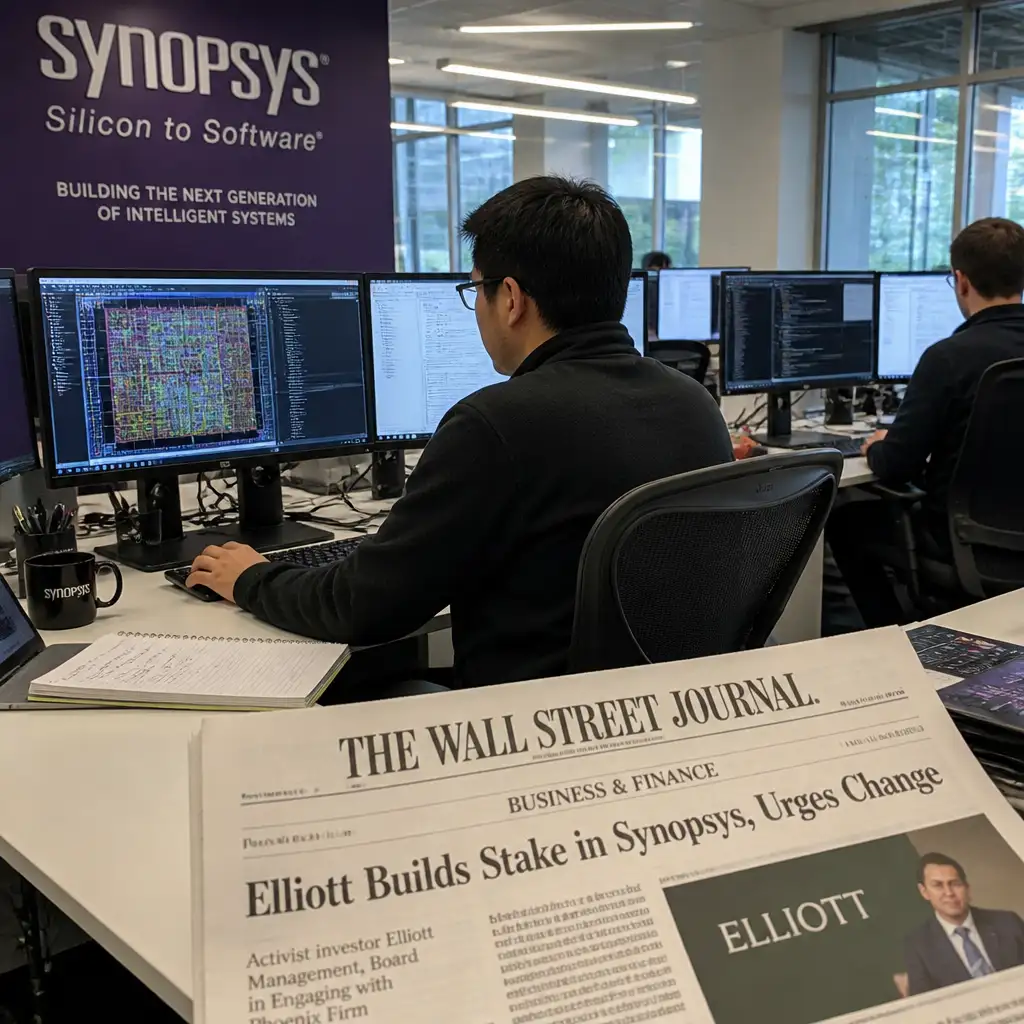 激进投资人盯上芯片设计“卖铲人”：Elliott重仓新思科技，EDA行业要起风了？
