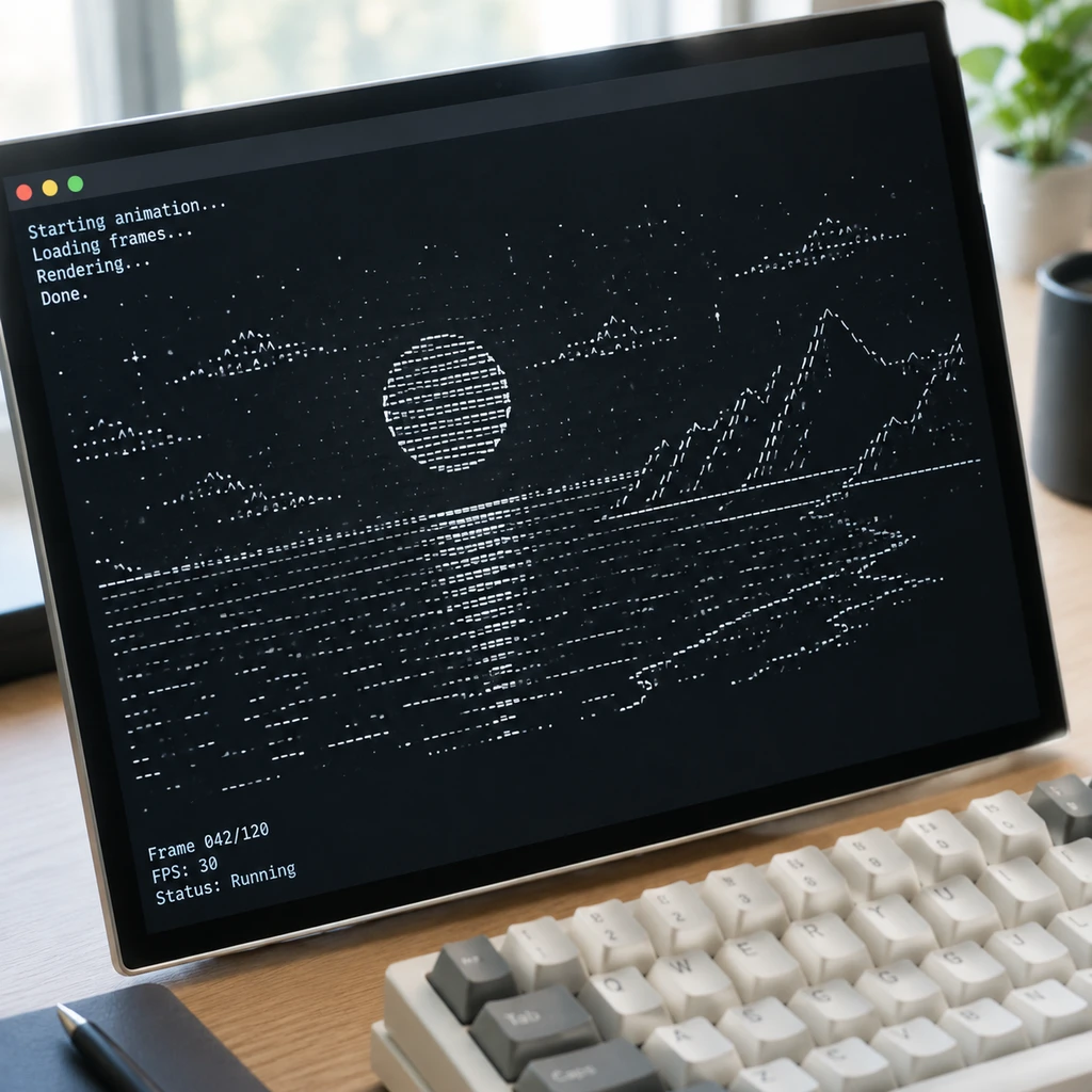 ascii.rest 封装 191 款动态字符组件,现代前端架构切入复古极客美学