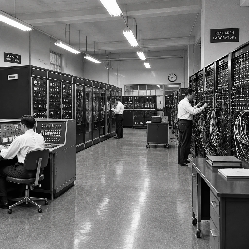 ENIAC 没有 BIOS 背后:从 CDC 6600 拨码到 IBM PC 的 35 年演进