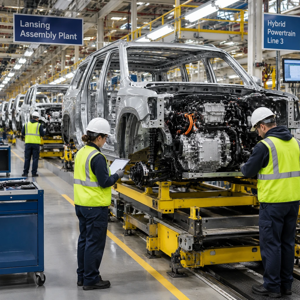 GM 挪用 5 亿美元纯电补贴转向混动,与 Toyota 差 1.1% 份额