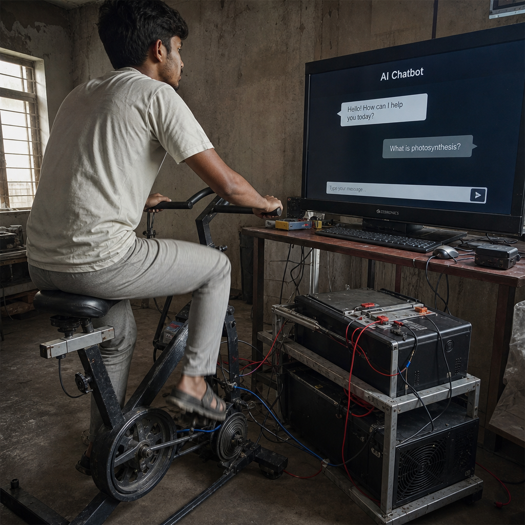 手摇 AI 是个笑话，但它戳中了云端 AI 的三根软肋