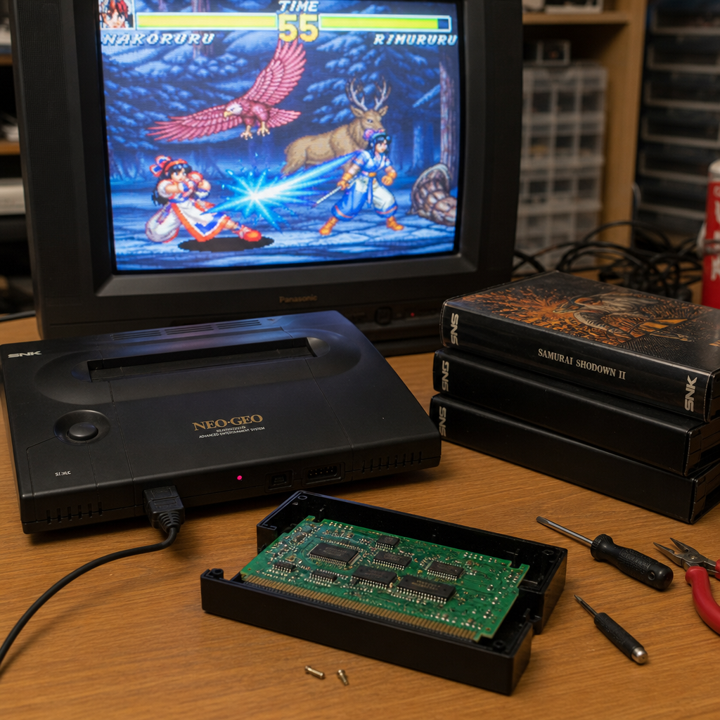 Neo Geo 不是跑不动《Doom》，而是缺一条把画面画出来的路