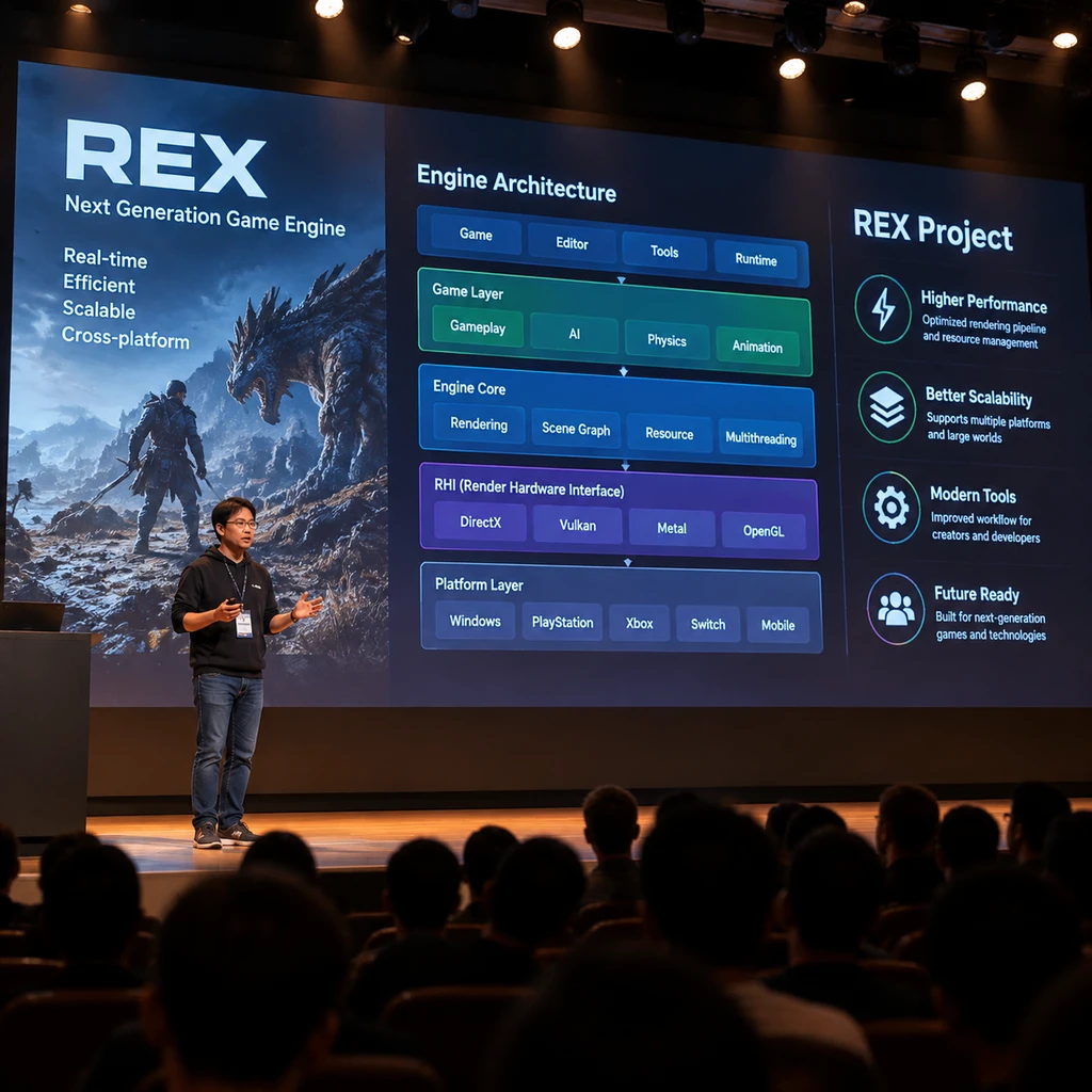 Capcom 启动 REX 引擎改造:用 AI 将 5000 小时测试压至 72 小时的保守突围