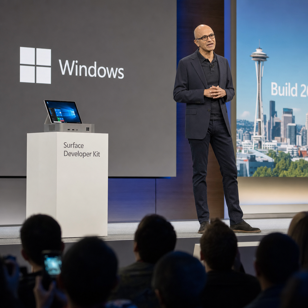 Windows 重回 Build 开场:微软想把 AI PC 从口号拉回本地算力