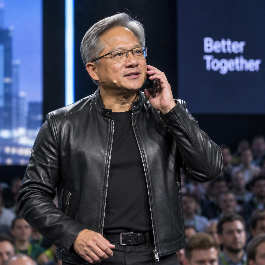NVIDIA 营收预增 70% 背后:黄仁勋五分钟免提接听特朗普电话压制安全监管
