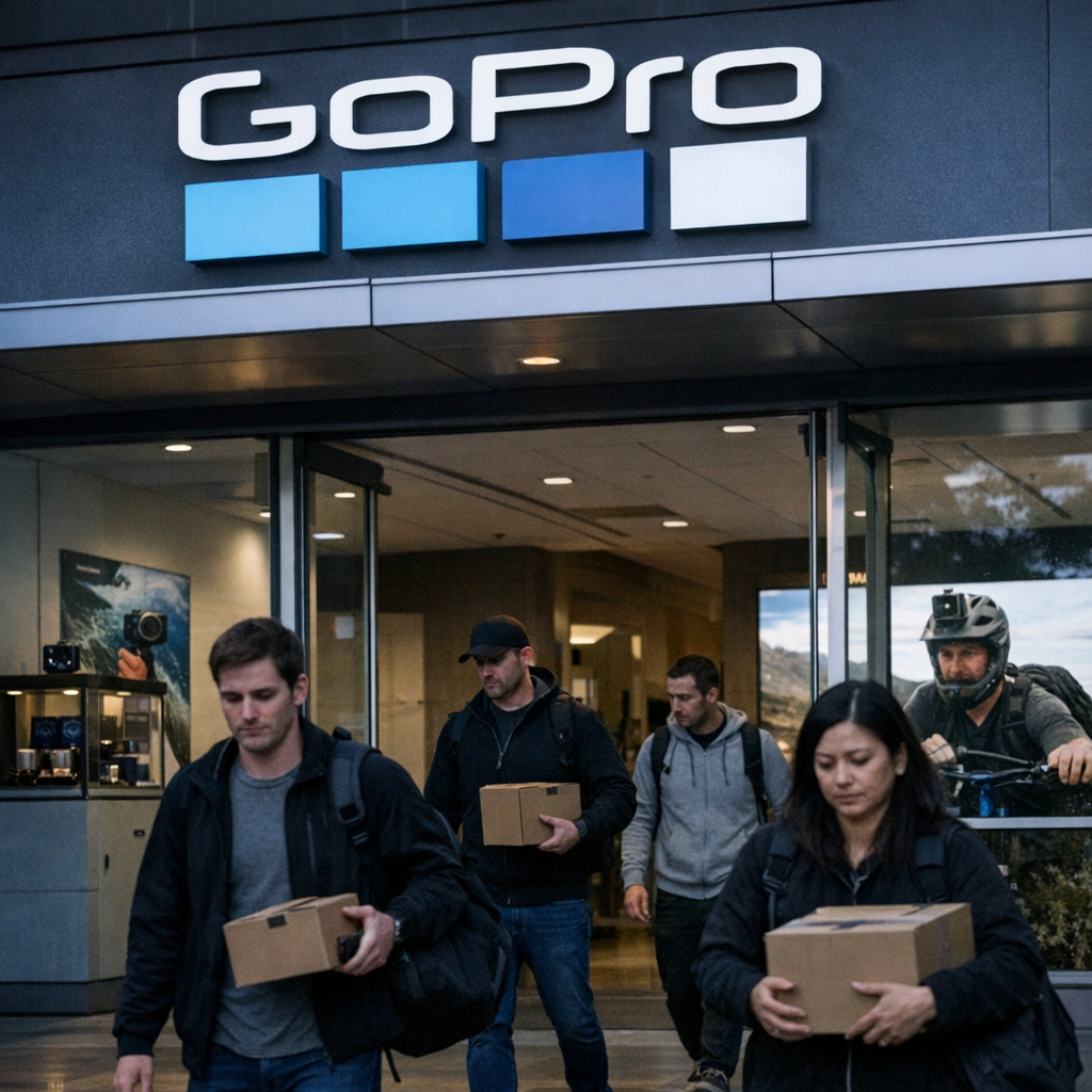 GoPro再裁23%员工：昔日运动相机王者，为什么还是没跑出下坡路？