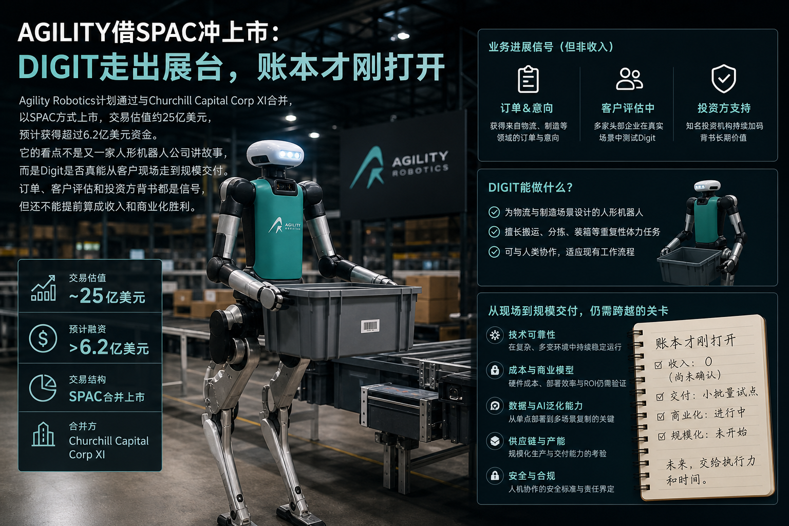 Agility借SPAC冲上市：Digit走出展台，账本才刚打开