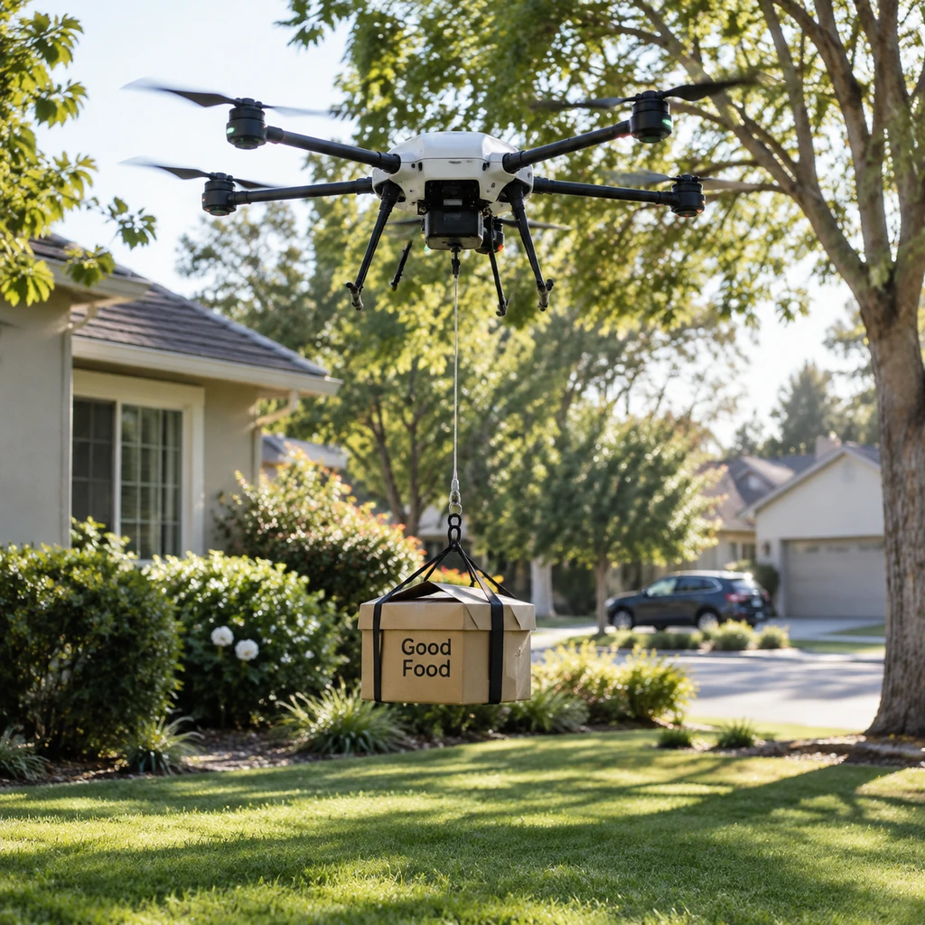 DoorDash Air获FAA牌照推自研无人机:13.5美元一单的算盘怎么打