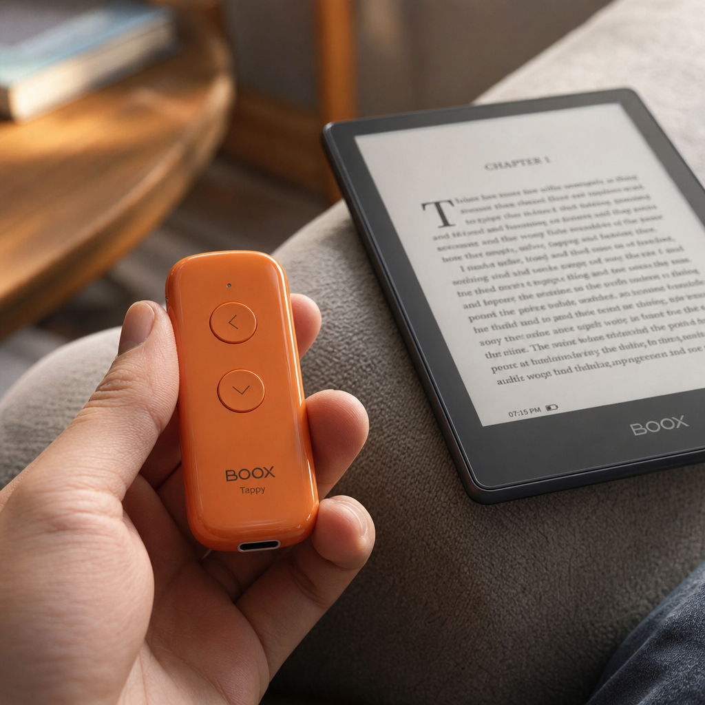Boox Tappy：29.99 美元的小翻页器，比 Kobo Remote 更万能，也更挑设备
