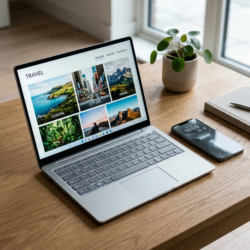 Windows 11全新Photos应用打通iCloud,但能删不能改的跨生态缝合暗藏陷阱