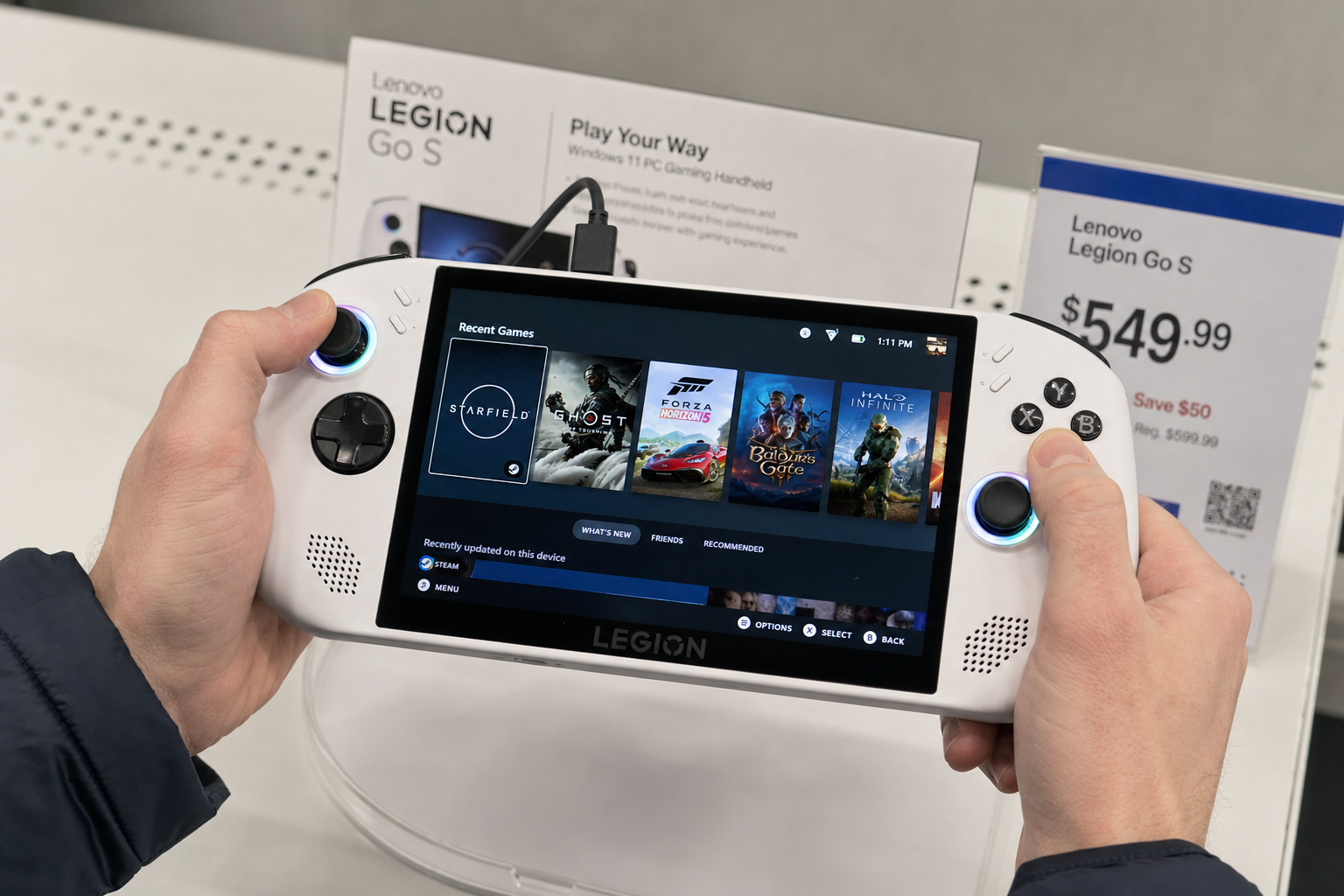 Lenovo Legion Go S 降到 549.99 美元：这台 Z2 Go 掌机终于到合理价