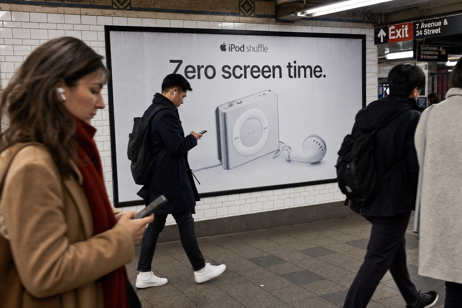 iPod Shuffle 被卖成戒手机工具：慢科技不是怀旧，是用户在反投票