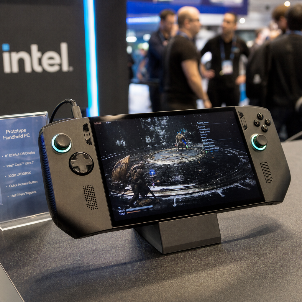 Intel Arc G3 Extreme 掌机上手：别喊翻盘，先看每一瓦能换多少帧