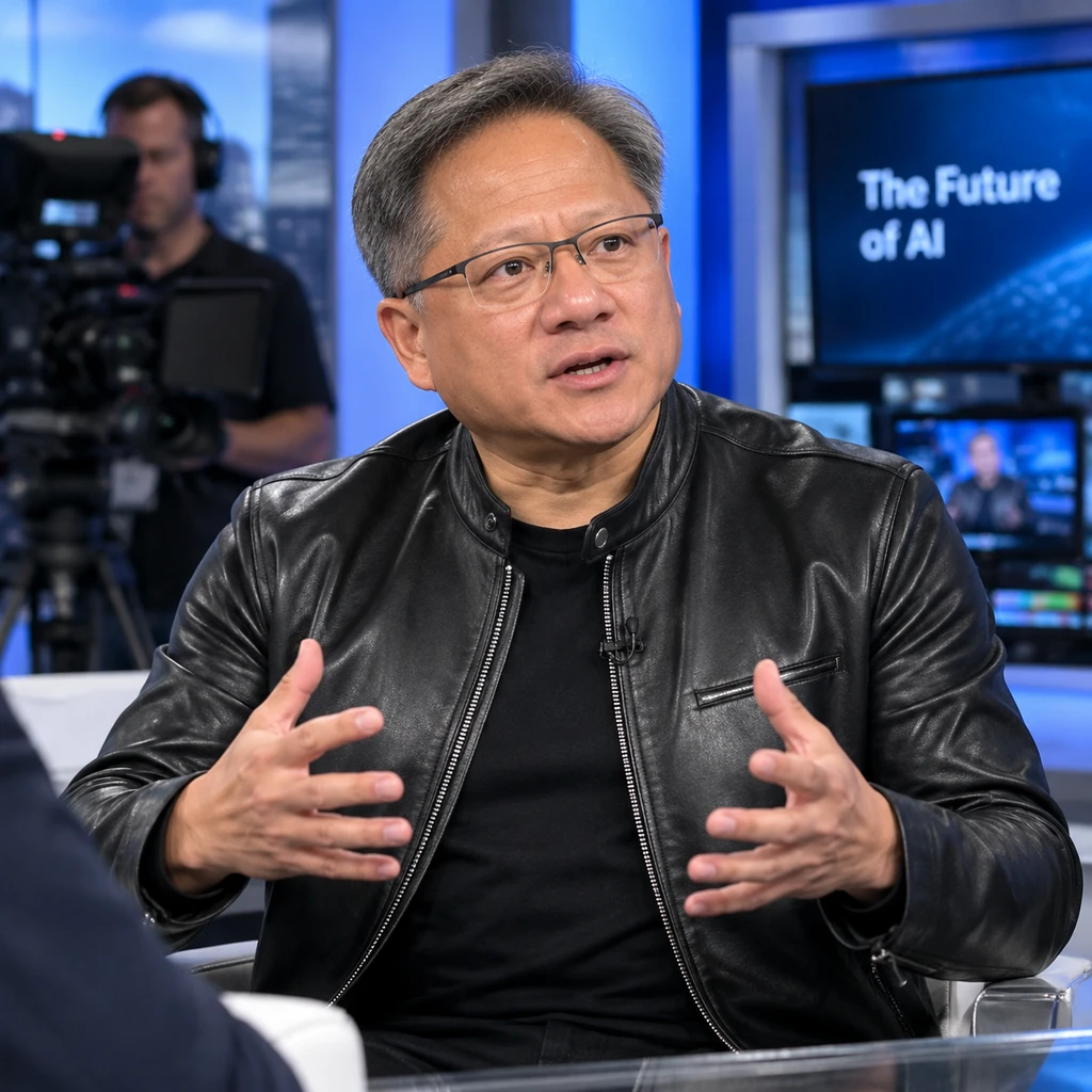 Nvidia黄仁勋断言2030末日概率为0%:千亿算力帝国全力阻击AI立法