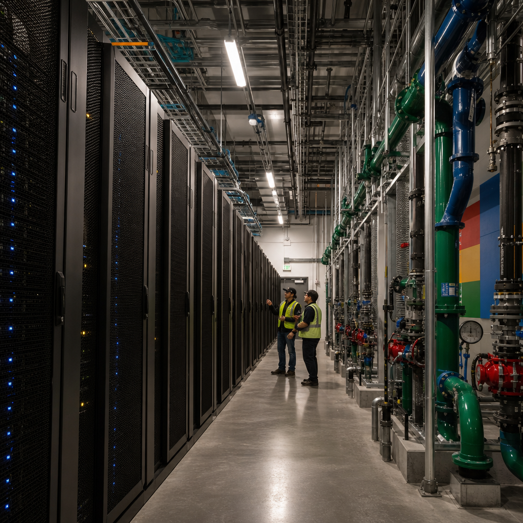 Google 给 AI 数据中心“补水”，但水账、电账、碳账不能混着抵
