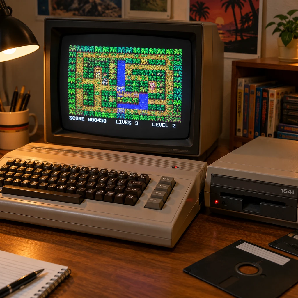 Sabre Wulf Remastered 免费发布:Genesis Project 历时近十年重修 1984 年 C64 丛林迷宫旧案