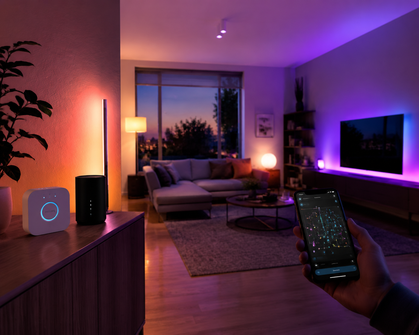 Hue Bridge Pro 值不值得换？关键不在容量，而在 SpatialAware