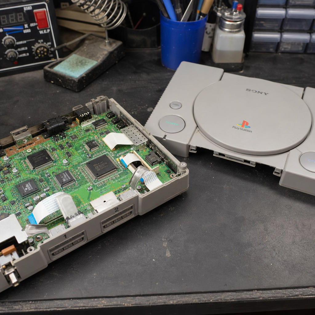 初代 PlayStation 的架构赢法：33.87MHz，不堆料，也能打穿 3D 时代