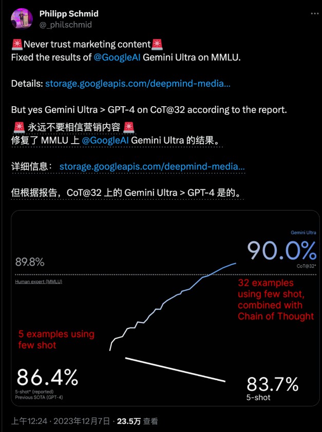 新火种AI|谷歌深夜发布复仇神器Gemini，原生多模态碾压GPT-4？ (https://ic.work/) AI 人工智能 第7张