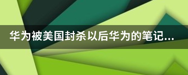 美国是否会封杀毁灭华为 (https://ic.work/) 推荐 第1张