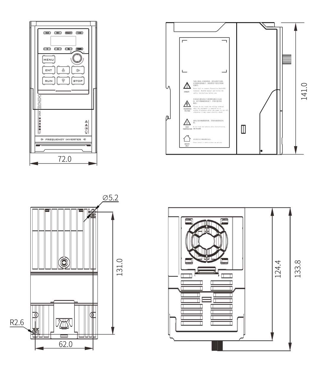 VH1系列开环矢量变频器的基本功能介绍 (https://ic.work/) 工控技术 第4张