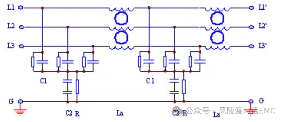 电源滤波器定义与常用电路形式，提升电源质量，保障设备稳定。 (https://ic.work/) 电源管理 第6张