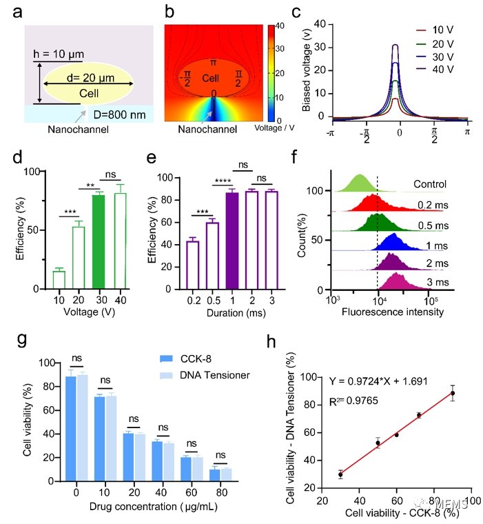 一种纳米电穿孔-DNA张力传感生物芯片 (https://ic.work/) 医疗电子 第2张