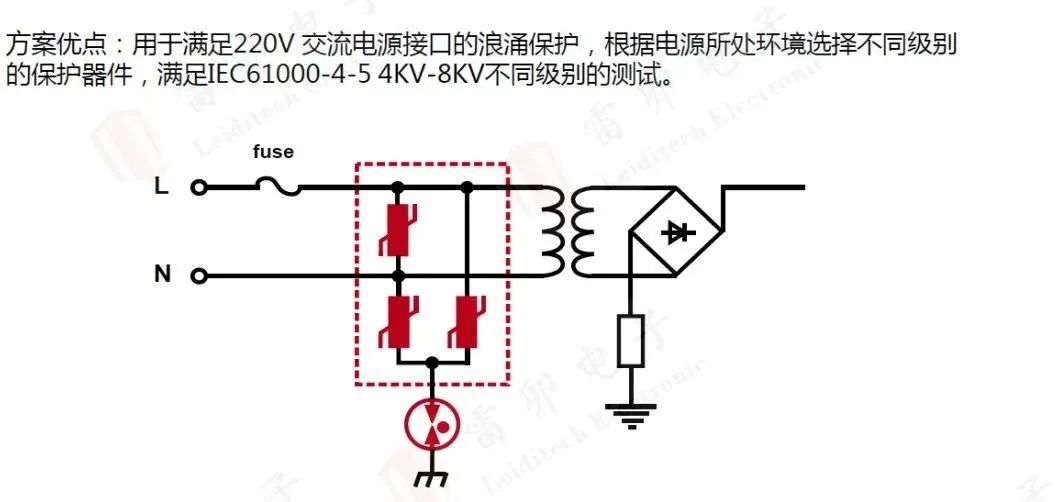 电涌保护器如何工作？如何设计EMC浪涌保护电路？ (https://ic.work/) 电源管理 第10张