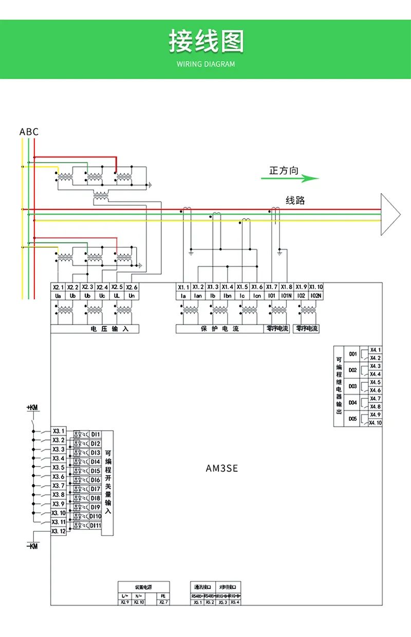 【产品中心】AM3SE系列微机保护装置 (https://ic.work/) 安全设备 第8张