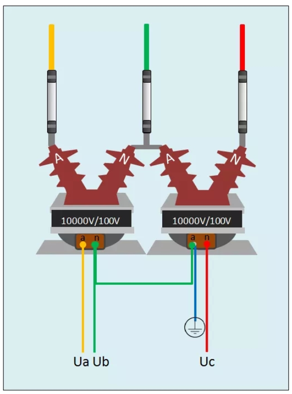 电压互感器V/V接法接线方法介绍 (https://ic.work/) 传感器 第2张