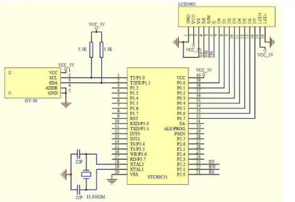 使用GY-30光照传感器模块来控制OLED显示屏的背光亮度 (https://ic.work/) 推荐 第3张