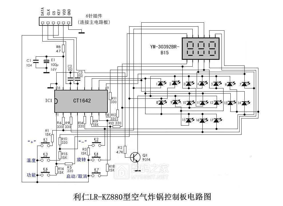 探索空气炸锅的电路奥秘 (https://ic.work/) 音视频电子 第56张