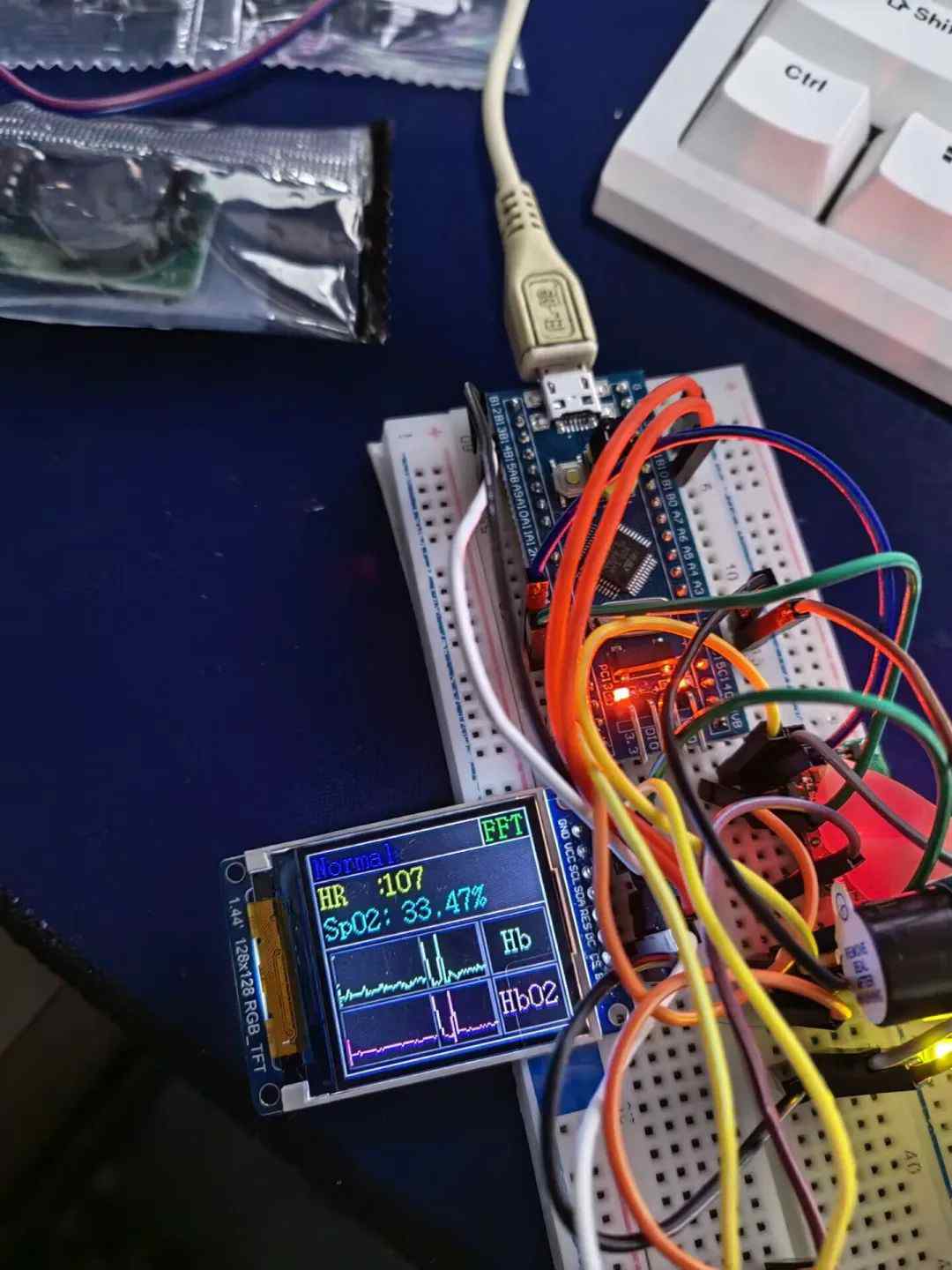 基于STM32的血氧仪开源设计方案 (https://ic.work/) 医疗电子 第8张