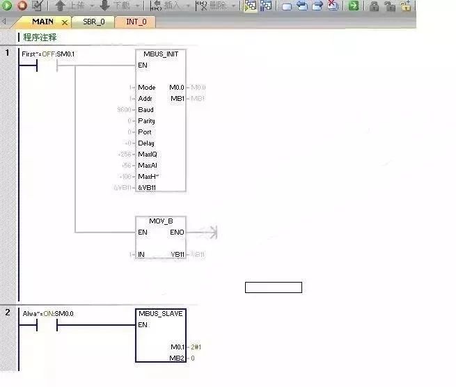 两台西门子S7-200 SMART PLC通过Modbus RTU协议通讯的流程简析 (https://ic.work/) 工控技术 第5张