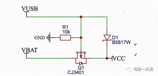 基于MOS管的双电源自动切换电路设计 (https://ic.work/) 电源管理 第1张