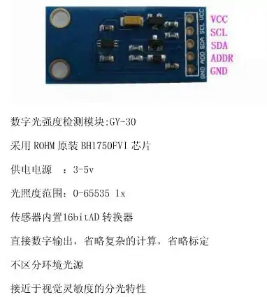 使用GY-30光照传感器模块来控制OLED显示屏的背光亮度 (https://ic.work/) 推荐 第1张