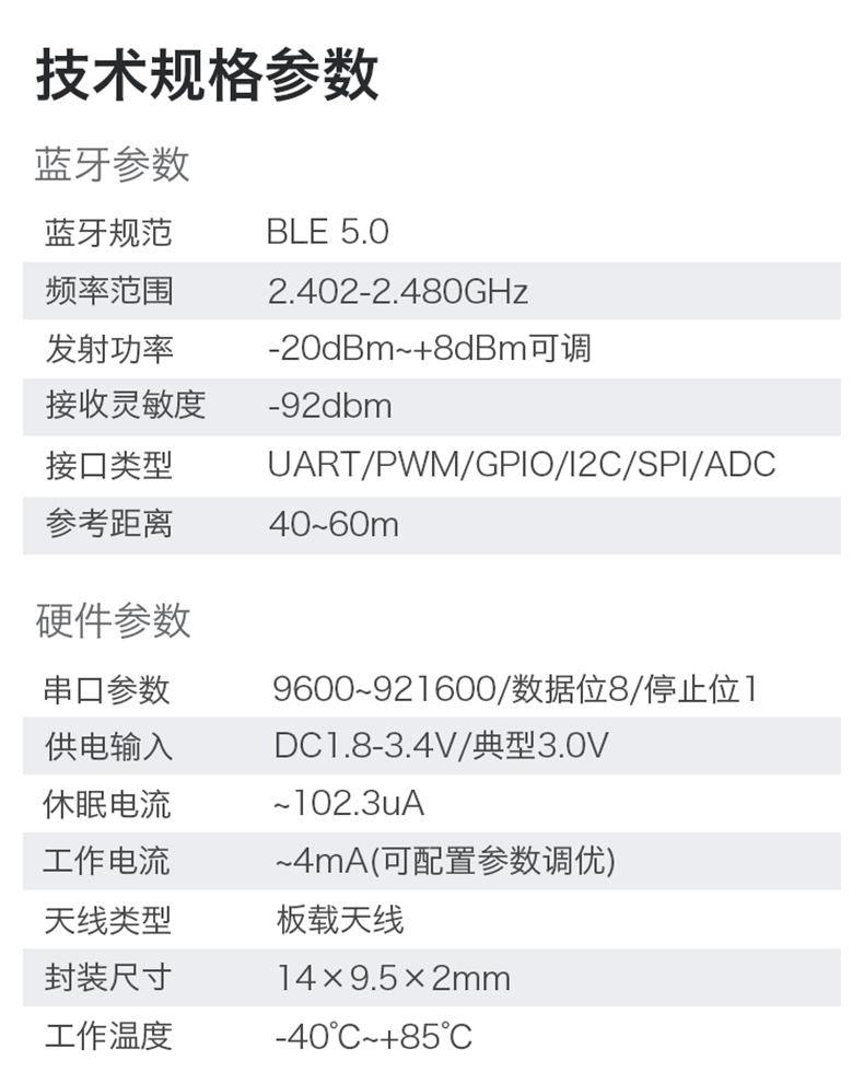 超低功耗B26蓝牙模块支持自定义连接和广播间隔 (https://ic.work/) 音视频电子 第5张