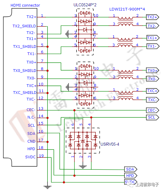 什么是MHL接口？求一种MHL接口的静电保护方案 (https://ic.work/) 物联网 第6张