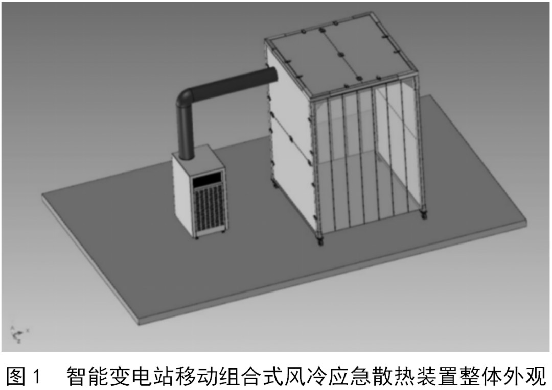 一种智能变电站移动组合式风冷应急散热装置 (https://ic.work/) 智能电网 第1张