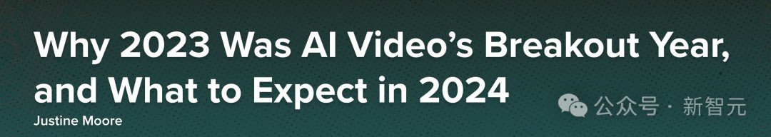 AI视频年大爆发！2023年AI视频生成领域的现状全盘点 (https://ic.work/) AI 人工智能 第2张