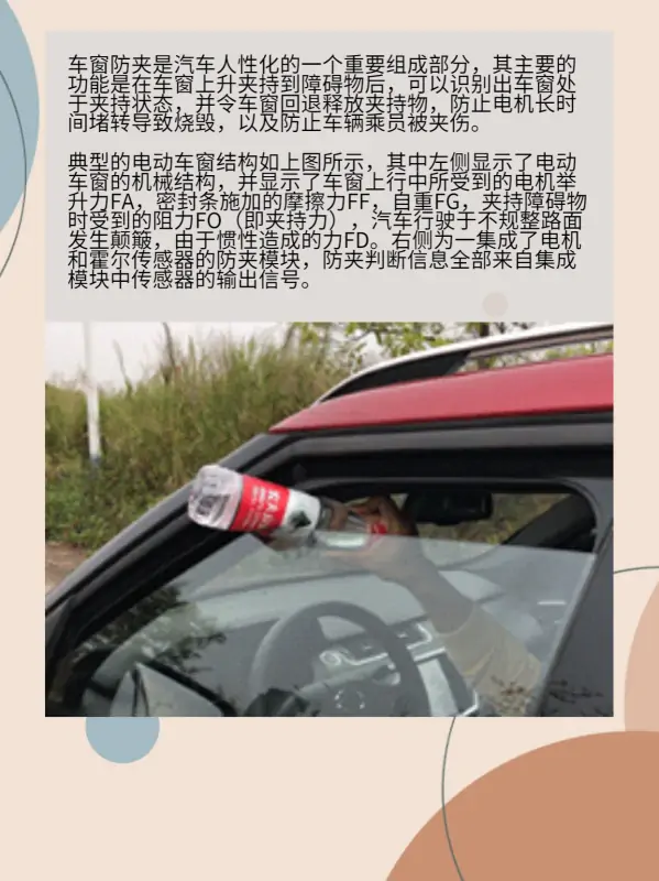 霍尔传感器和电流纹波技术在电动车窗防夹中的应用 (https://ic.work/) 推荐 第3张