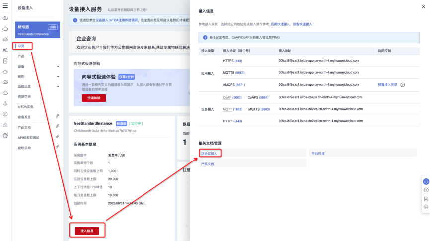 设备如何使用华为云接入MQTT上报数据 (https://ic.work/) 物联网 第13张