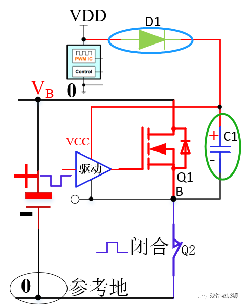 Buck电路为何需C1电容？降压稳定，关键在此电容。 (https://ic.work/) 电源管理 第6张