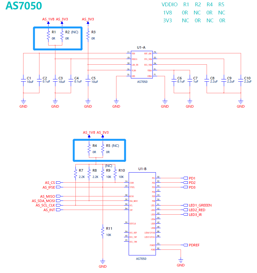 找方案 | 基于 ams OSRAM AS7050 + SFH7074 的心率血氧检测方案 (https://ic.work/) 医疗电子 第5张